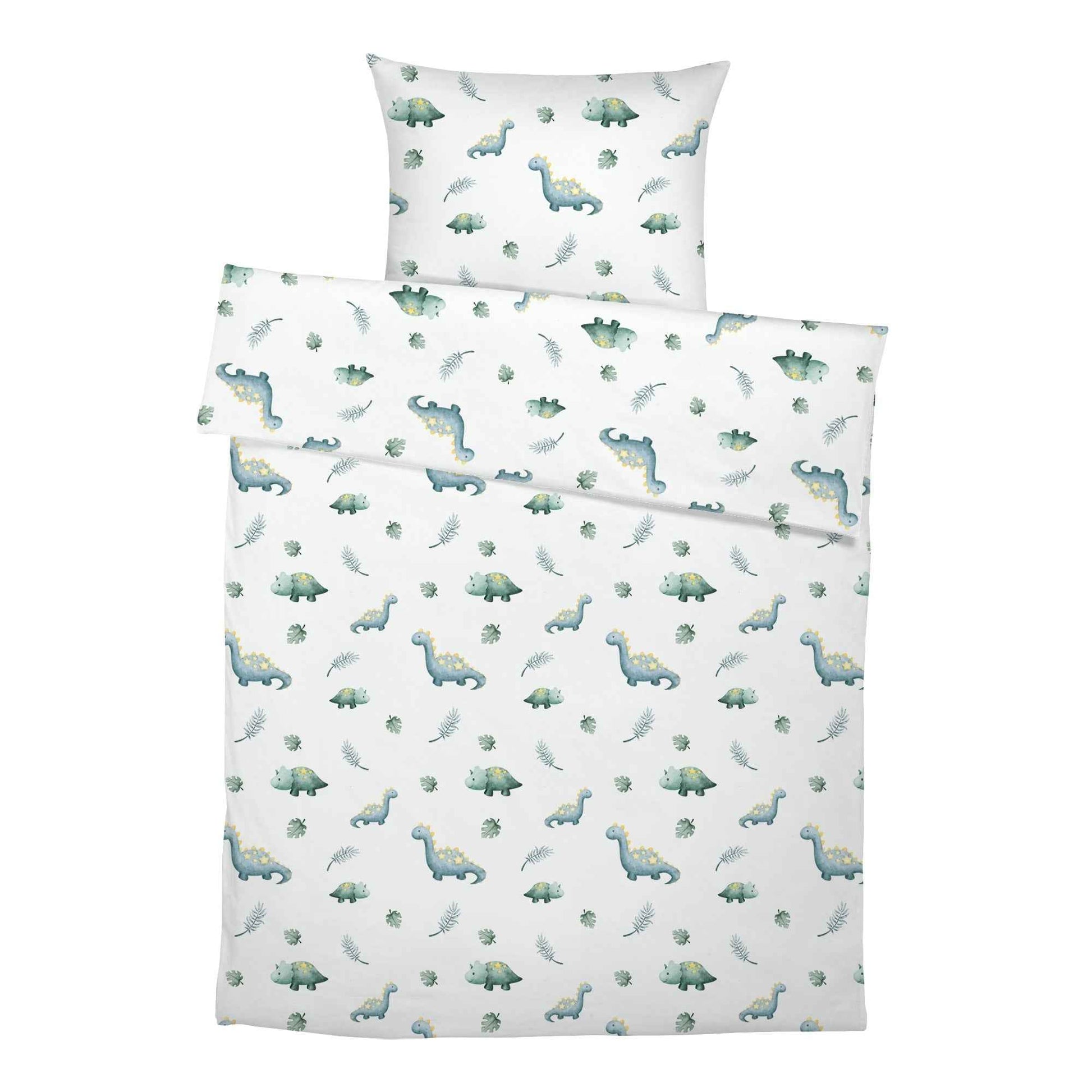 “Kleine Dinosaurier” Premium Kinderbettwäsche