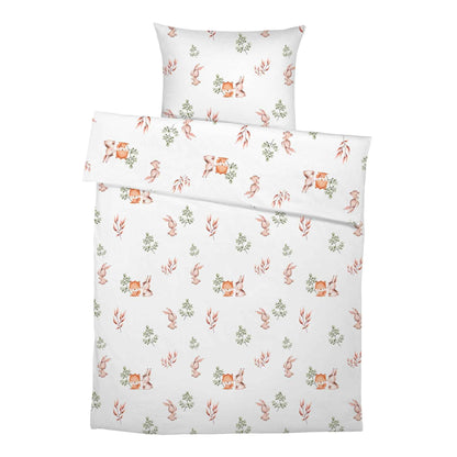 “Fuchs und Hase” Premium Kinderbettwäsche