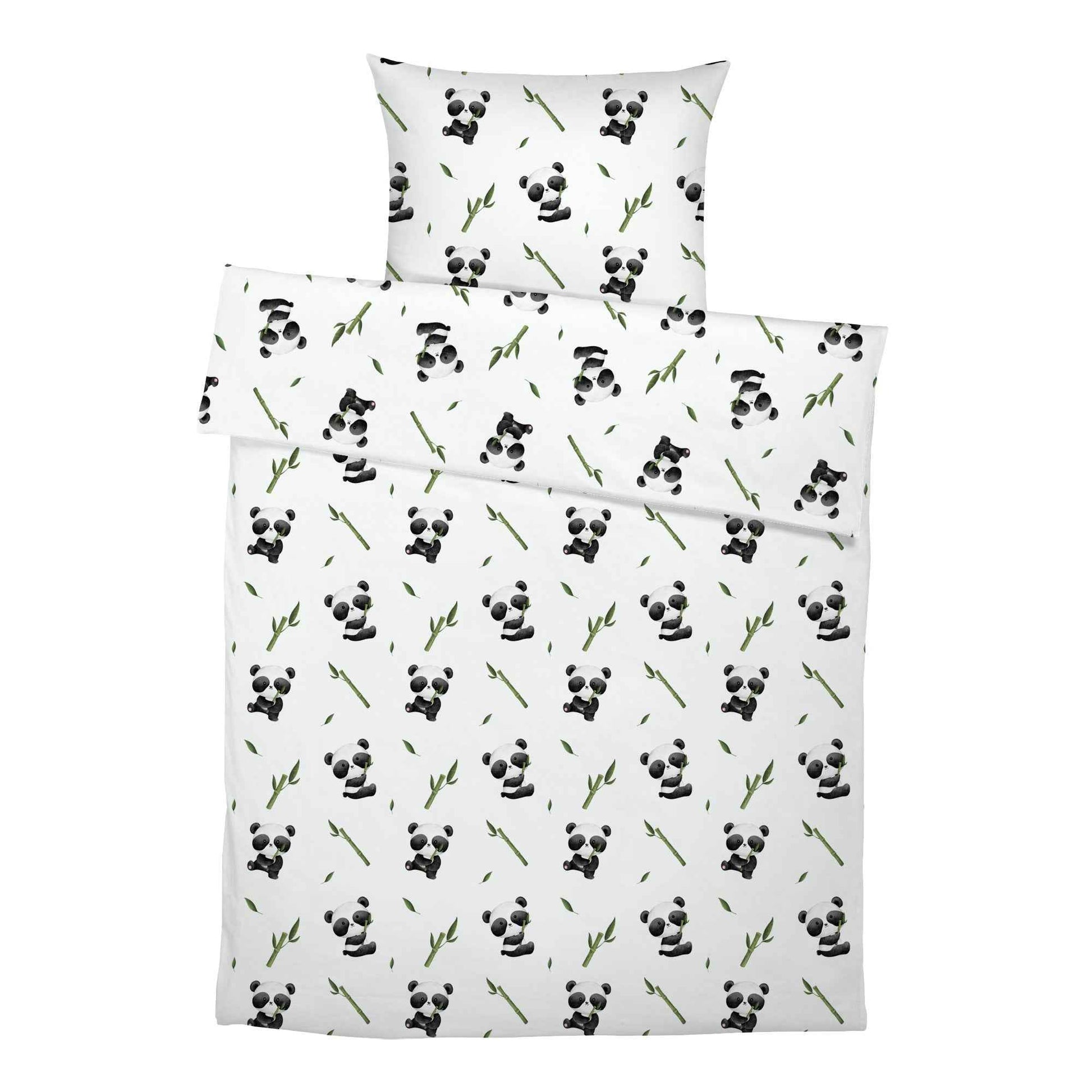 “Pandas” Premium Kinderbettwäsche