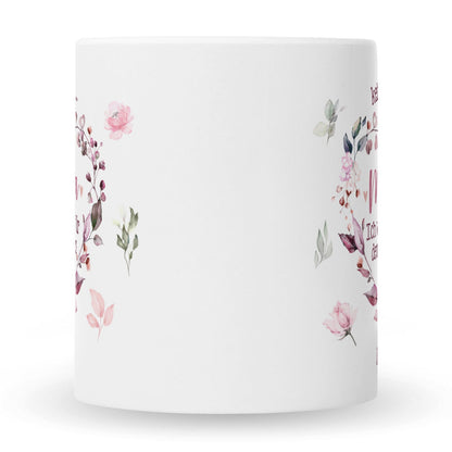 Bedruckte Tasse mit Spruch Keine Angst Mama