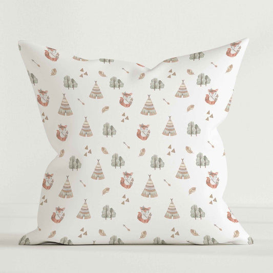 “Boho Fuchs” Premium Kinder Dekokissen