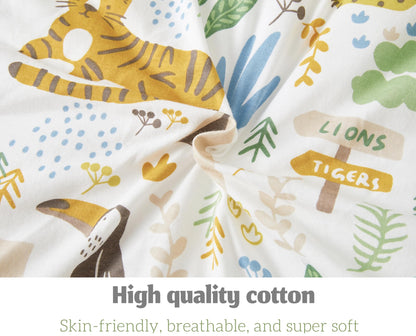 Chilsuessy Baby Sleeping Bag Winter with Removable Long Sleeve Organic Cotton Baby Sleeping Bag Small Children All-Year Sleeping Bag Pyjamas for Boys and Girls, Crown/2.5 Tog, 75-90 cm