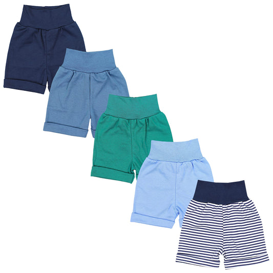 TupTam Unisex Baby Pumphose Sommershorts Baumwolle 5er Pack