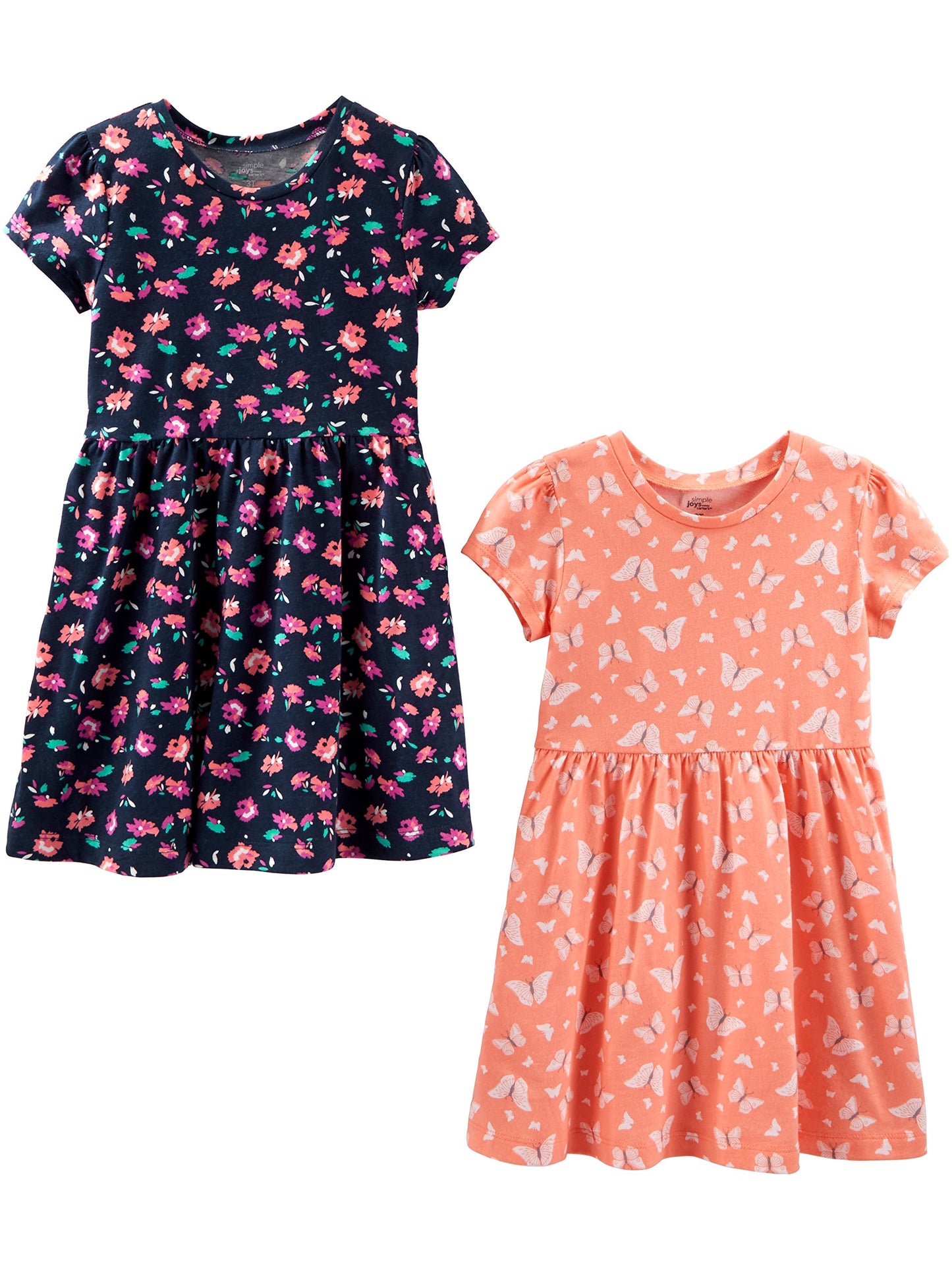 Simple Joys by Carter's Baby Girls' Casual Dress (Pack of 2)