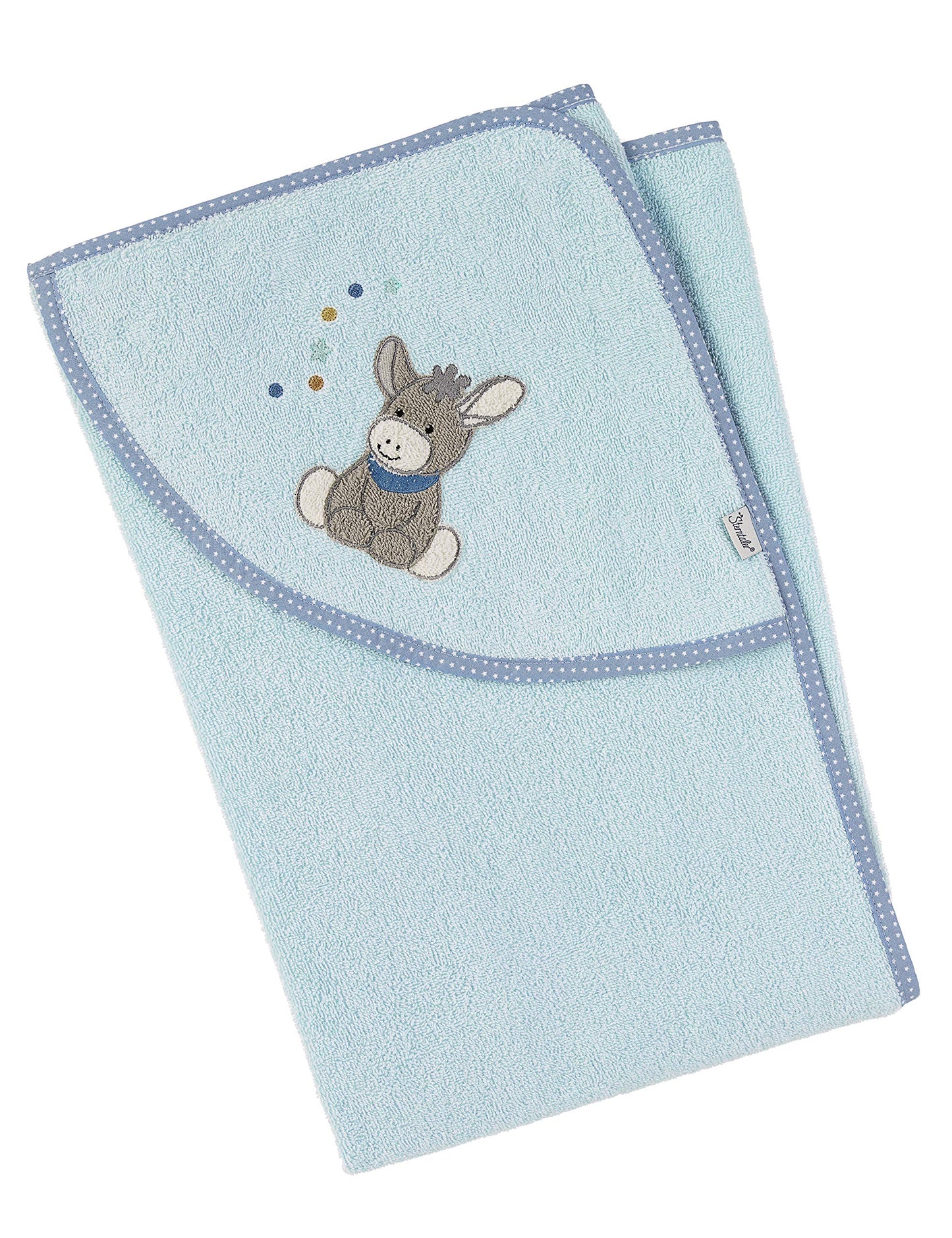 Sterntaler Spiel-Waschhandschuh Bär Ben, Größe: 22 x 24 cm, Mittelgrün