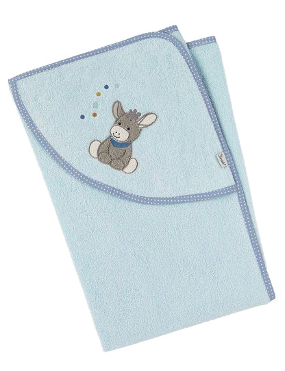 Sterntaler Spiel-Waschhandschuh Bär Ben, Größe: 22 x 24 cm, Mittelgrün