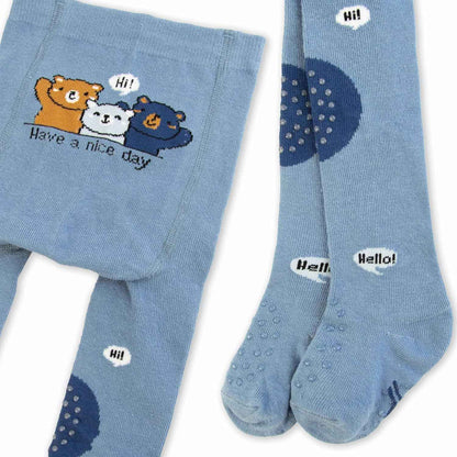 CiuchCiuch Crawling Tights 3 Pack - Three Pieces - Triple ABS - Non-Slip Material - For Children - Babies - Girls - Boys - 75% Cotton, 22% Polyester, 3% Elastane