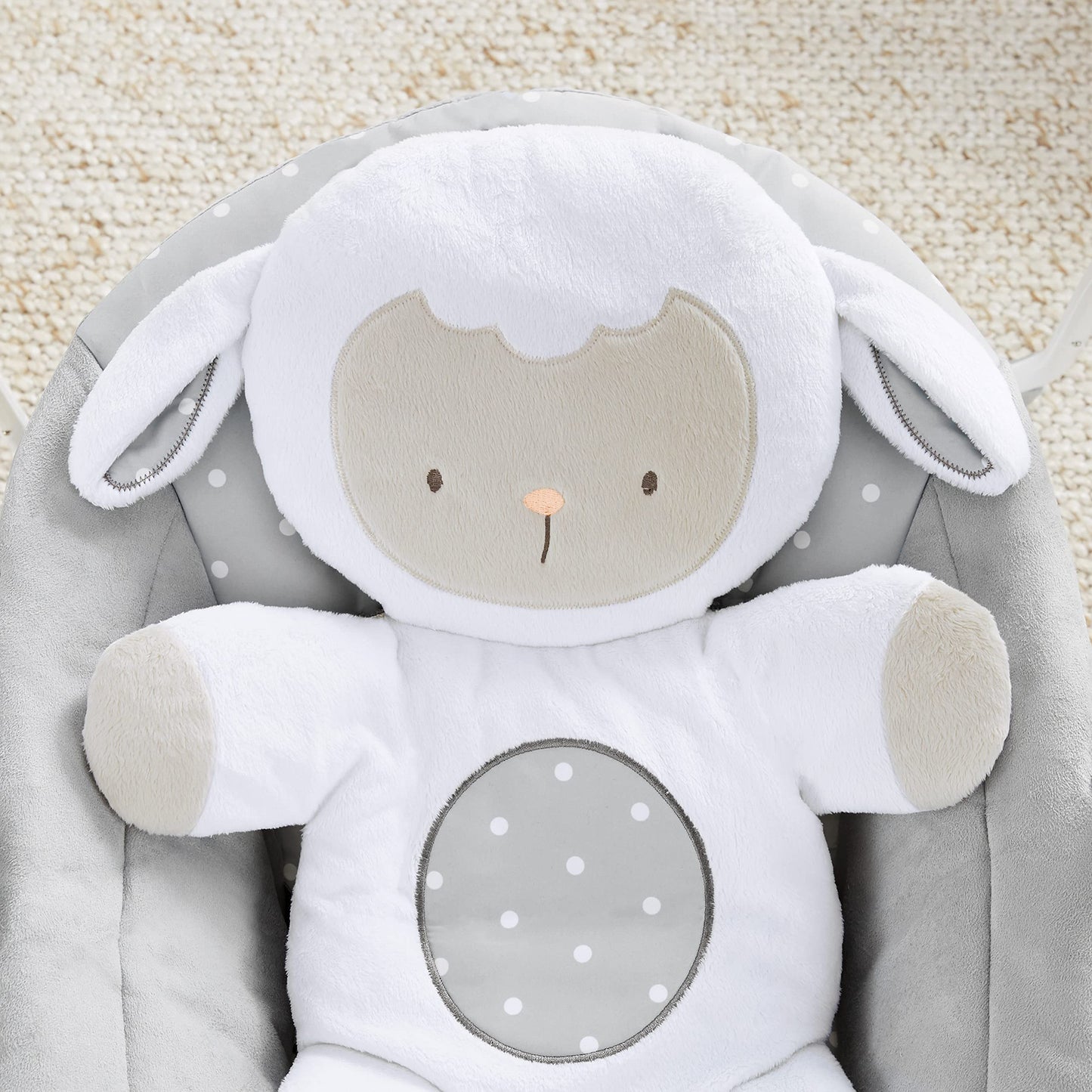 Ingenuity, tragbare Babyschaukel, Cuddle lamp - mit Melodien, Zeit- und Schaukeleinstellung