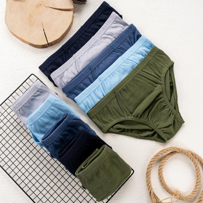LOREZA ® 10 Jungen Slips aus 100% Baumwolle Unterhosen Unterwäsche 92-170