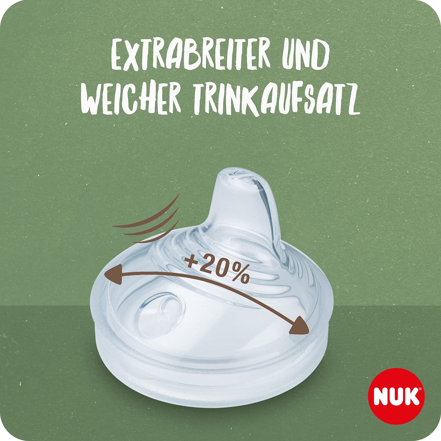 NUK First Choice+ Trinklernflasche | 6–18 Monate | 150 ml | Temperature Control Anzeige | Anti-Colic-Ventil | auslaufsichere Trinkschnabel | Ergonomische Griffe | BPA-frei | Disney Winnie Puuh blau - Meloni2