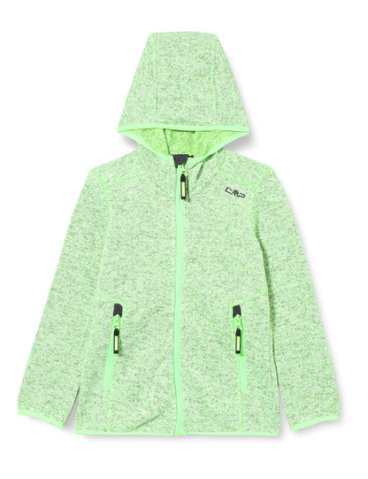 CMP Kids' Knit Tech Jacket with Fixed Hood Kid G Jacket Fix Hood 