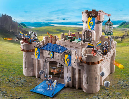 PLAYMOBIL Novelmore 71642 Arwynns Castle, Knight's Castle, Includes Three Knights and Numerous Accessories for Realistic Battles, Action-packed Toy for Children from 4 Years