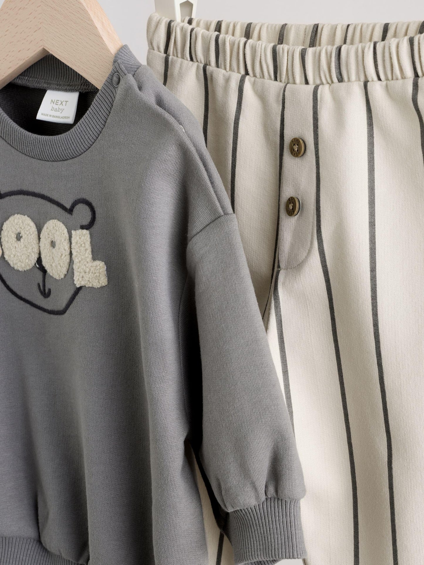 Next Baby Jungen Baby Jogginghose und Sweatshirt im Set