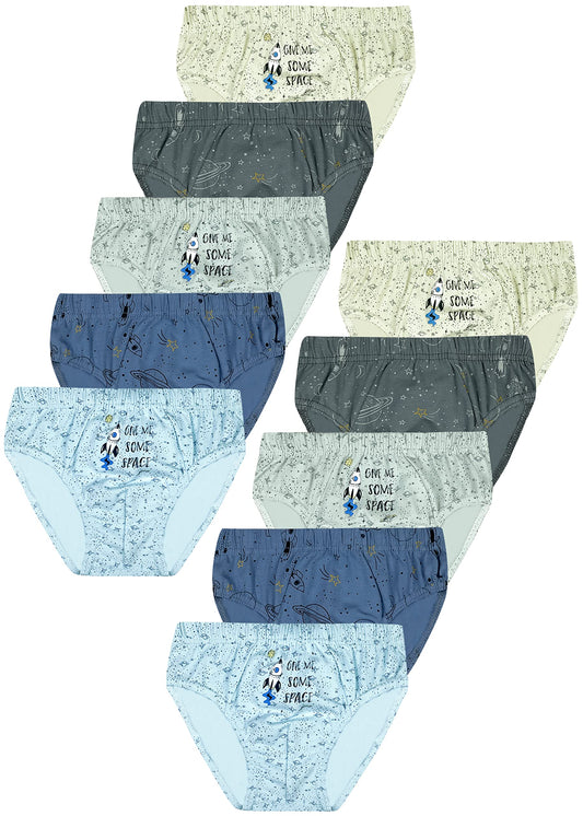 LOREZA ® 5/10 Jungen Slips aus Baumwolle Unterhosen Unterwäsche 92-158