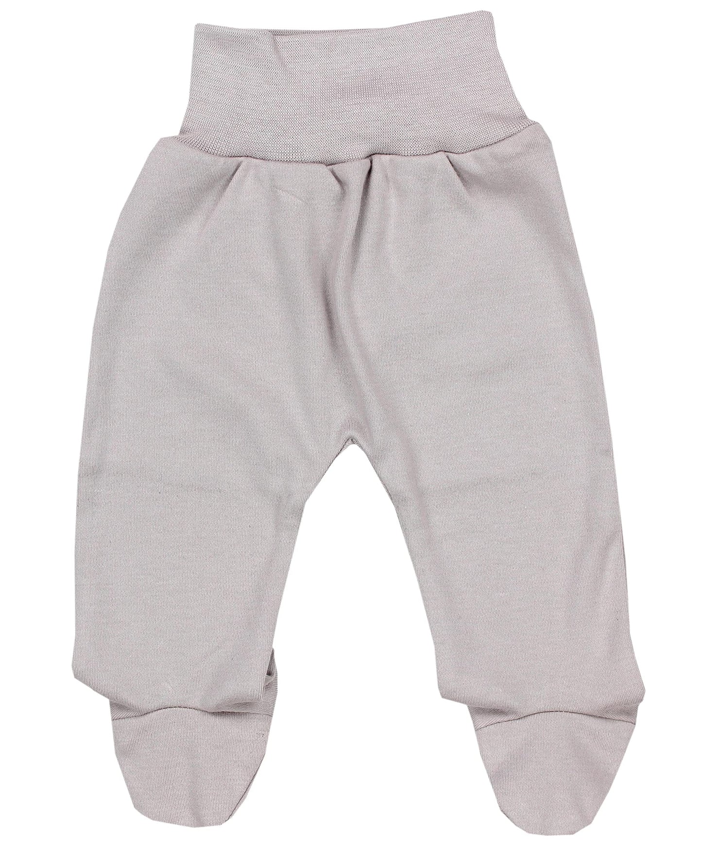TupTam Pumphose Baby Jungen mit Fuß 3er Pack – Weiche Baby Hose aus Baumwolle mit Komfortbund
