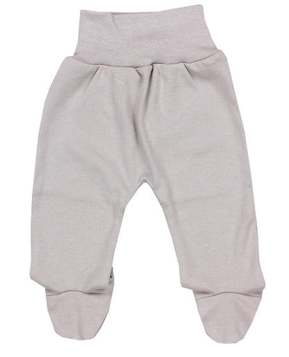 TupTam Pumphose Baby Jungen mit Fuß 3er Pack – Weiche Baby Hose aus Baumwolle mit Komfortbund