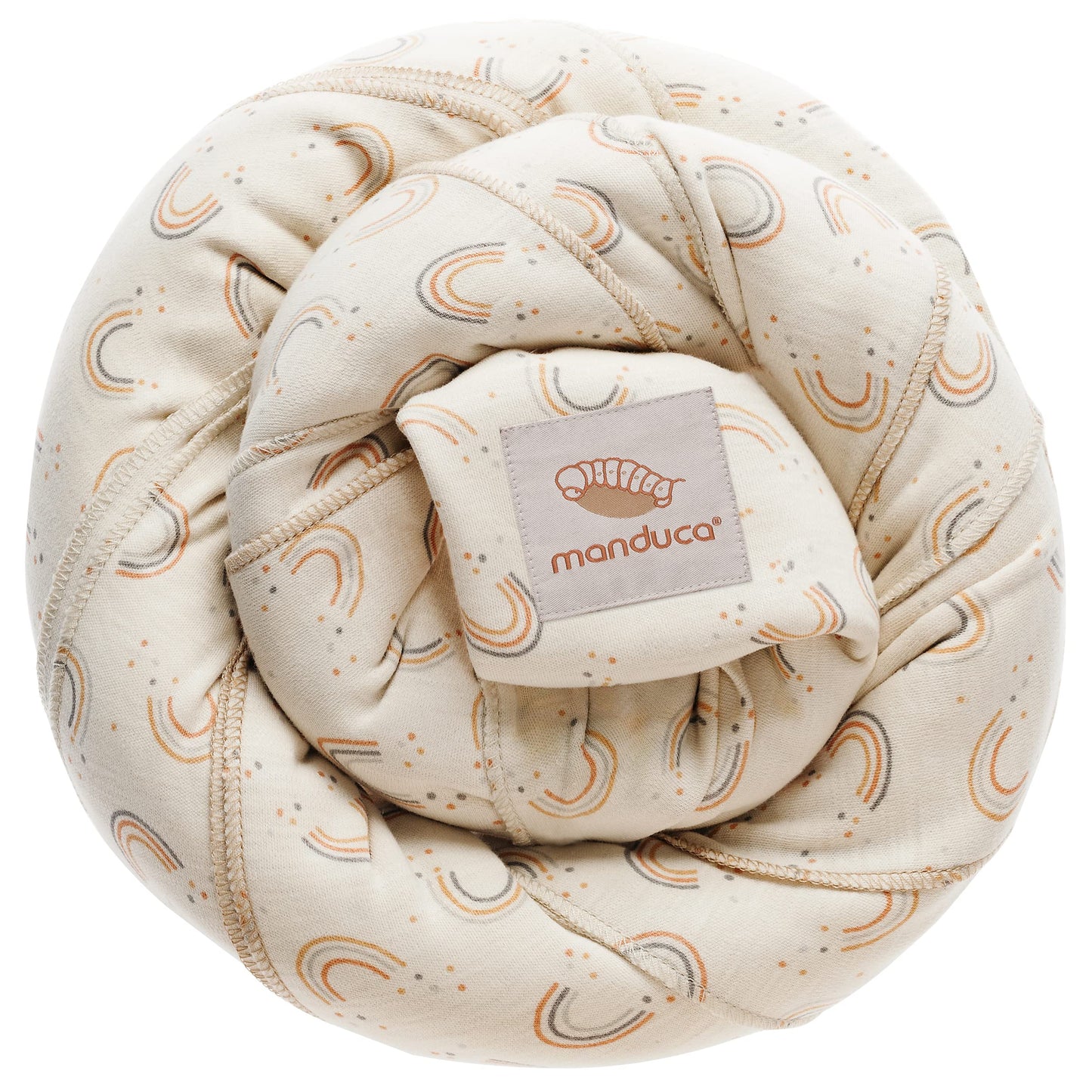 manduca Sling - Babytragetuch - Elastische Babytrage für Neugeborene von der Geburt bis zu 15 kg - Bio-Baumwolle - GOTS zertifiziert