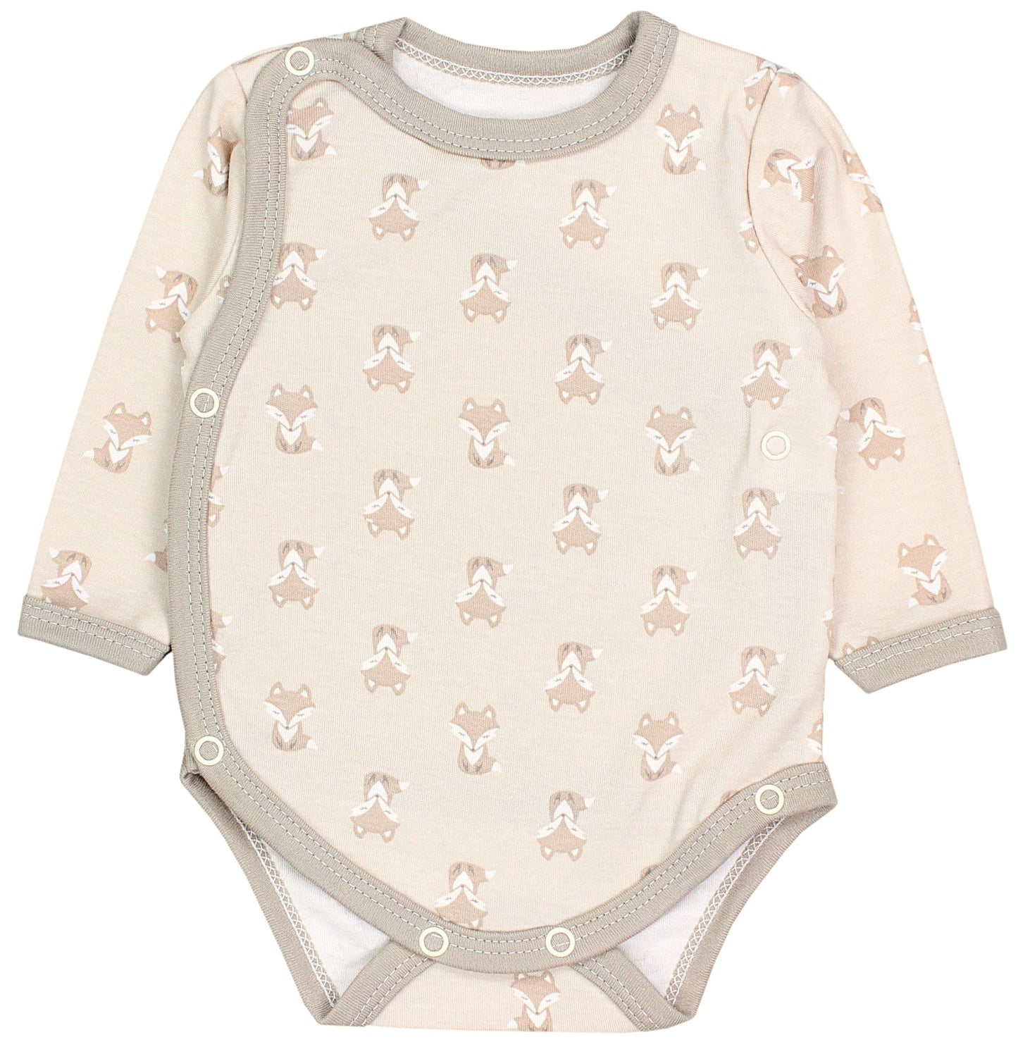 TupTam Baby Body Langarm – Wickelbody Langarm für Jungen & Mädchen, 5er Pack, 100% Baumwolle, OEKO-TEX