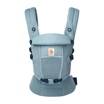 Ergobaby Adapt Babytrage für Neugeborene ab Geburt, 3-Positionen SoftFlex Mesh Ergonomische Babybauchtrage Rückentrage Baby-Tragetasche, Natural Beige, 1 Einheit