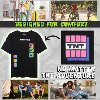 Get Trend T-Shirts für Jungen Teenager Einzeln oder im 2er Pack Weich Tshirt Kurzarm Gamer T Shirt Kinder Geschenk