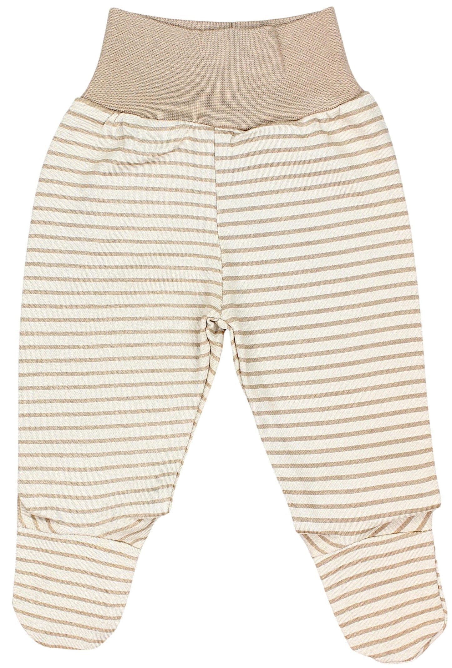TupTam Pumphose Baby Jungen mit Fuß 3er Pack – Weiche Baby Hose aus Baumwolle mit Komfortbund