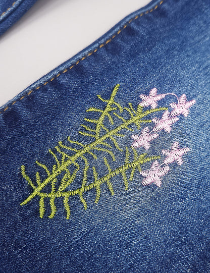KIDSCOOL SPACE Girls Jeans Split Hem with RAL Edges Elastic Waist in High Elastic Wide Leg Denim Pants