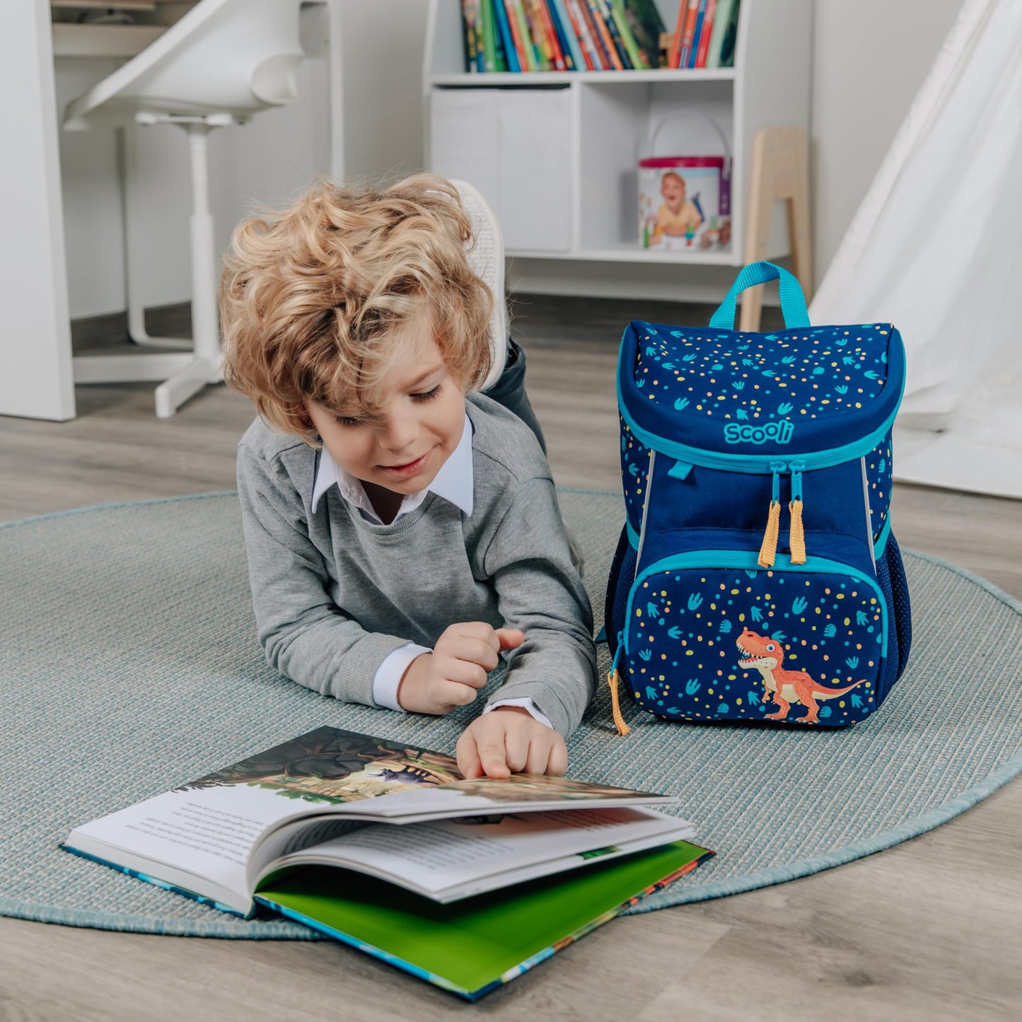 Scooli – Mini Me Kindergarten Rucksack – leichter Kinderrucksack – Vorschulrucksack – gepolsterte Träger
