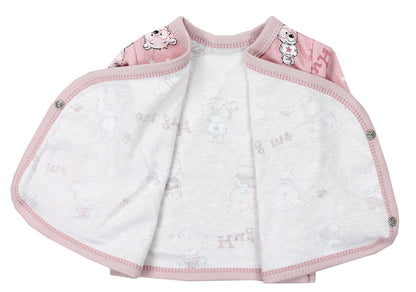 TupTam Baby Mädchen Langarm Wickelshirt Baumwolle 5er Set
