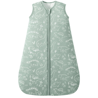 FIEMOL Baby Sleeping Bag 2.5 Tog 0-6 Months, Winter Cotton Newborn Baby Sleeping Bag, Wearable Blanket for Infants and Toddlers, 2-Way Zip Sleeping Bag, 67 cm, Rainbow