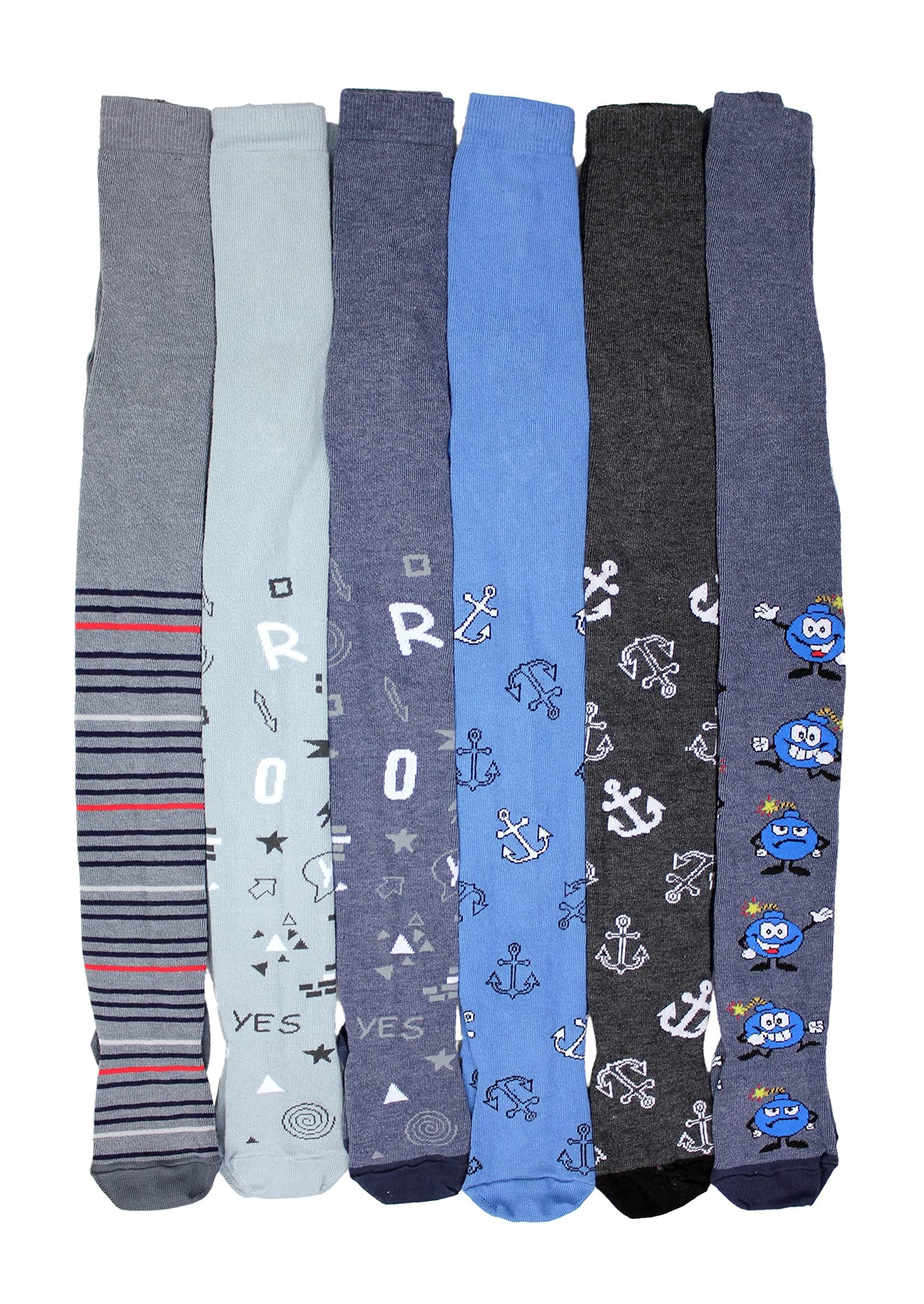 TupTam Baby Boys' Knitted Tights Pack of 6