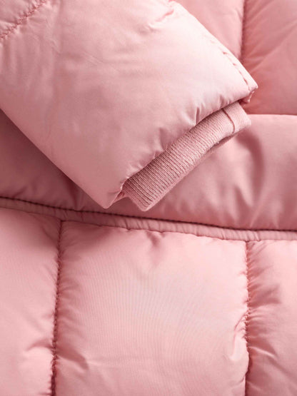 NEXT Baby Girls' Padded Hooded Jacket