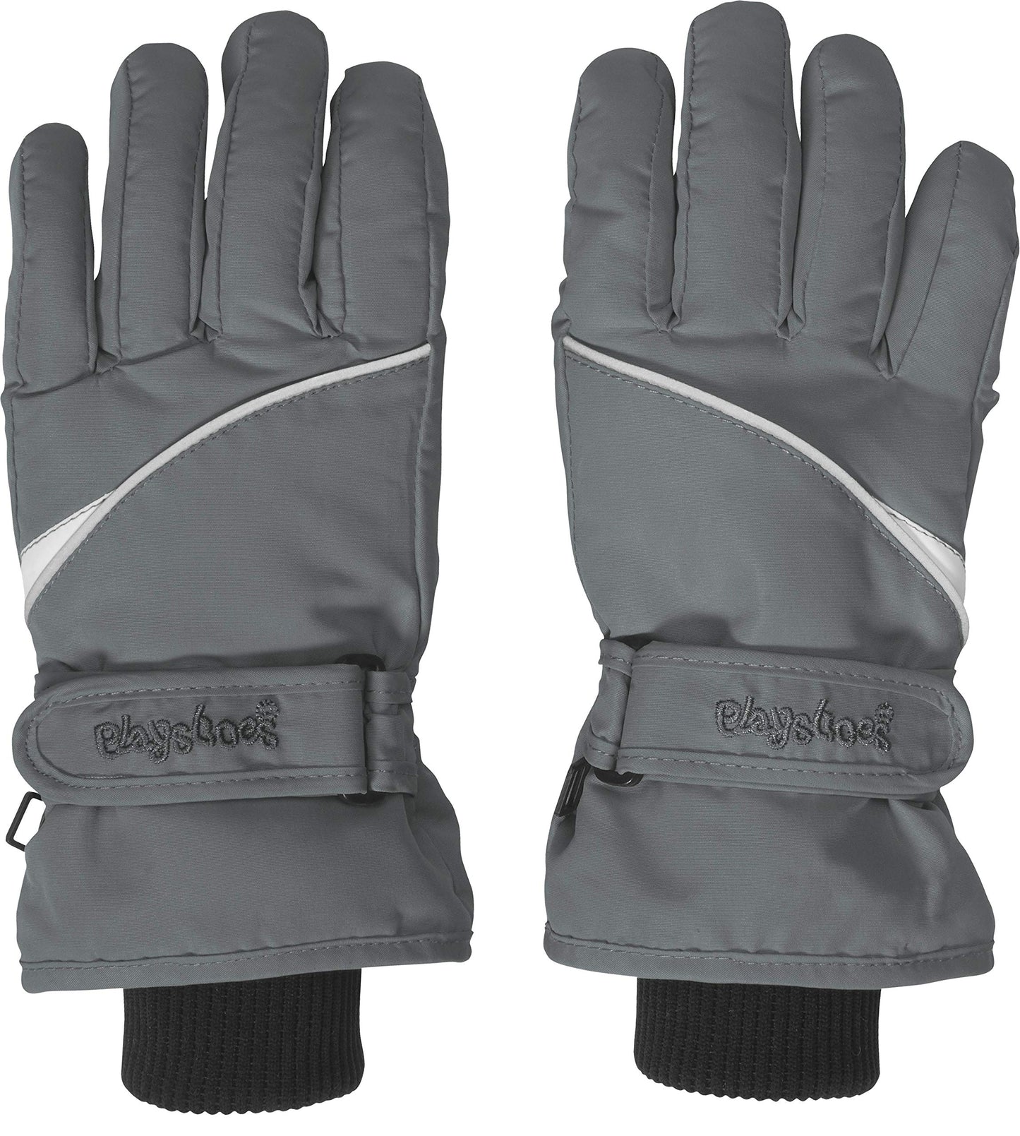 Playshoes Unisex Children's Winter Finger Gloves with Velcro Fastener