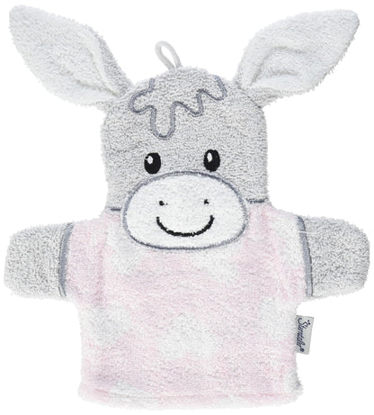 Sterntaler Emmi Girl Donkey Wash Mitt Flora Rose