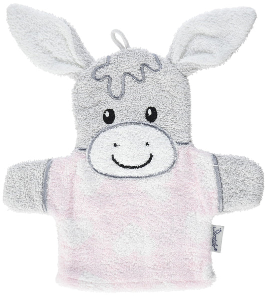 Sterntaler Emmi Girl Donkey Wash Mitt Flora Rose