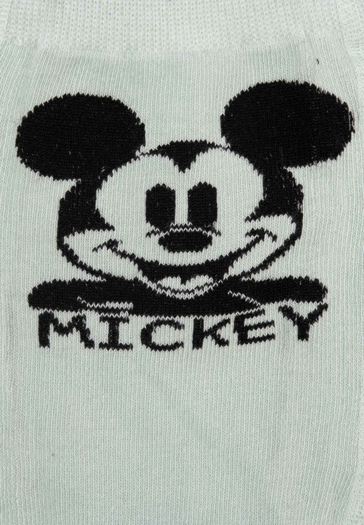United Labels Disney Mickey Mouse Baby Tights for Boys and Girls - Baby Tights Baby Clothing Brown Light Green (Pack of 3)