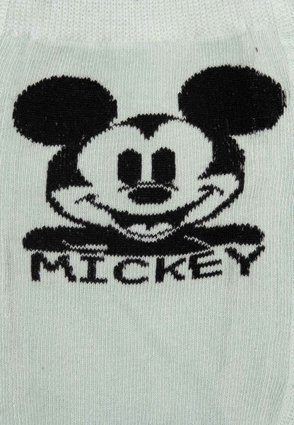 United Labels Disney Mickey Mouse Baby Tights for Boys and Girls - Baby Tights Baby Clothing Brown Light Green (Pack of 3)
