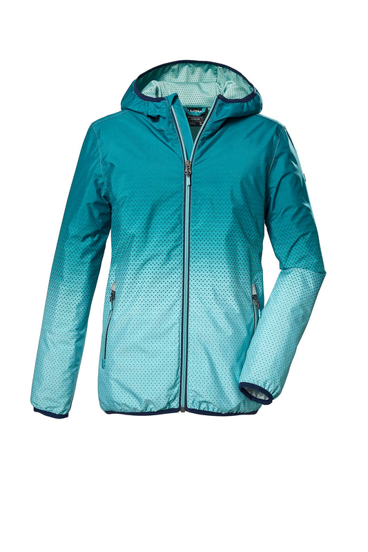 Killtec Girls' Kos 331 Grls Jckt Functional Jacket/Outdoor Jacket with Hood 