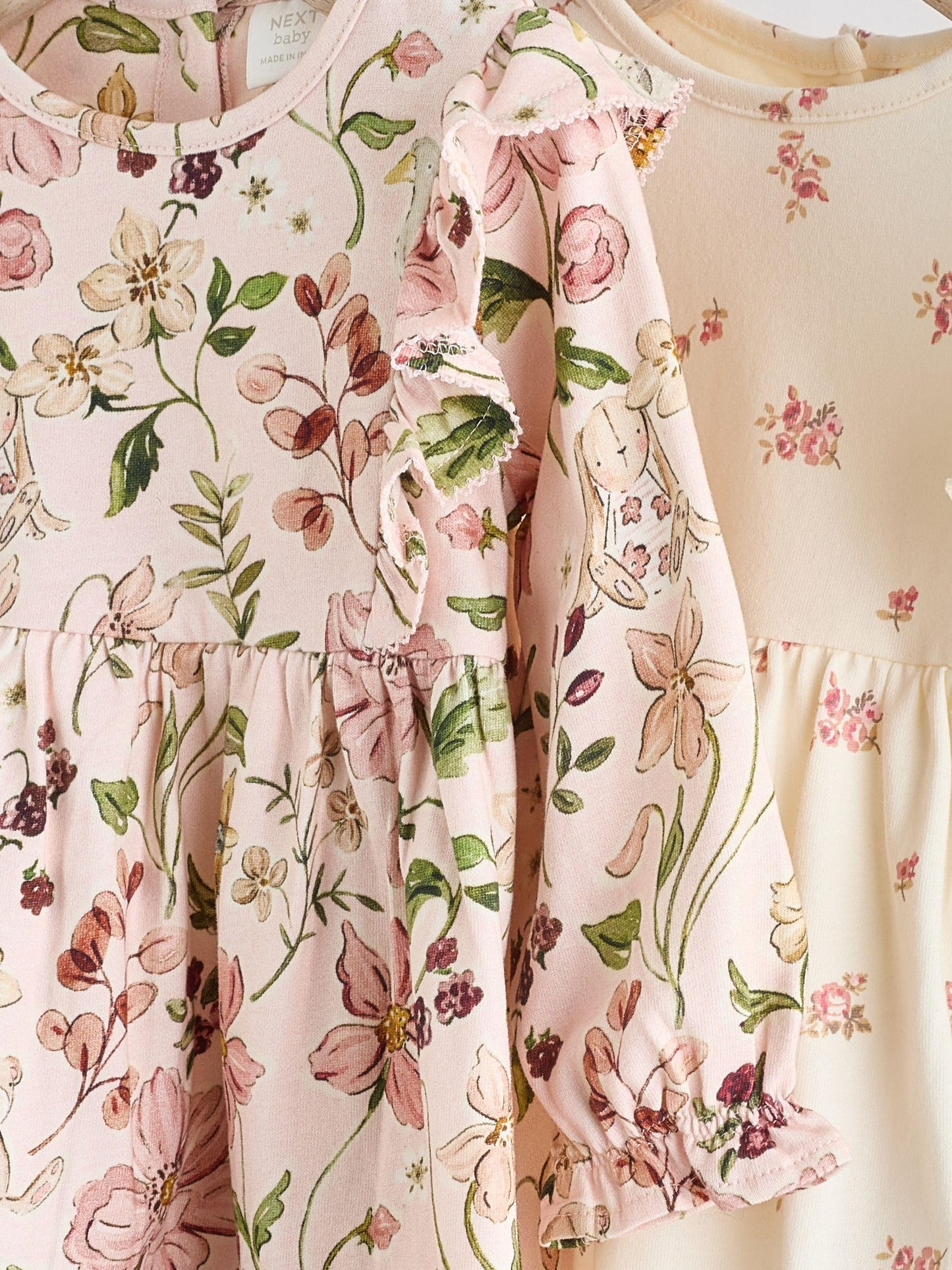 NEXT Baby Mädchen Jersey-Kleid, 2er-Pack