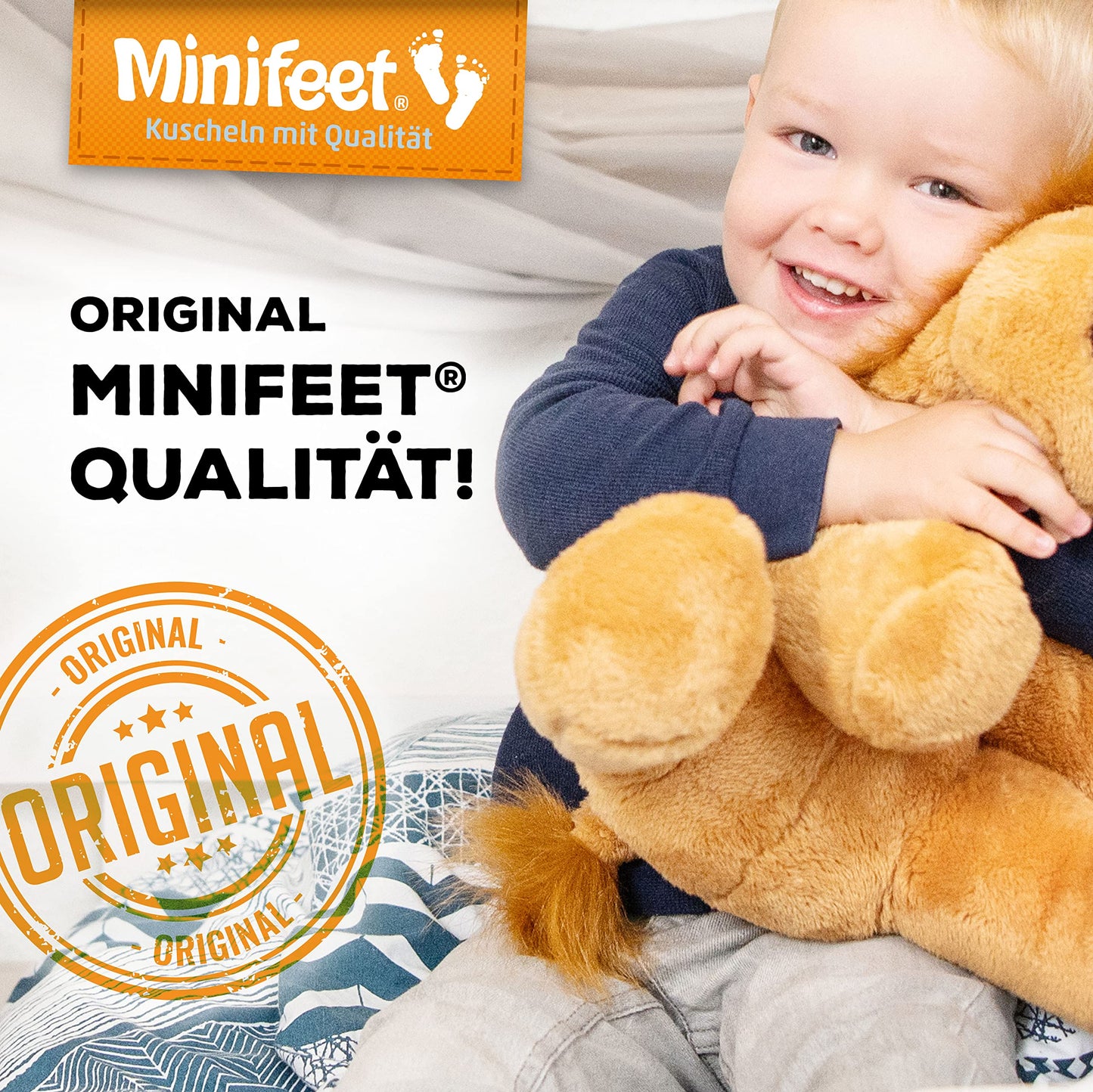 Minifeet Cuddly toy dog Nico - the faithful companion for cuddling and loving for any occasion