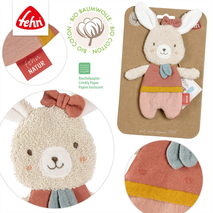 Fehn Knister Seestern – Activity Baby Raschel Spielzeug zum Greifen und Spielen - Activity-Rascheltier Babyspielzeug - Motorikspielzeug & Knisterspielzeug für Babys und Kleinkinder ab 0+ Monaten