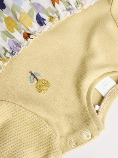 NEXT Baby Mädchen Jersey-Kleid, 2er-Pack