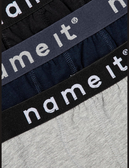 NAME IT Boy Boxer Shorts Basic 3-pack 