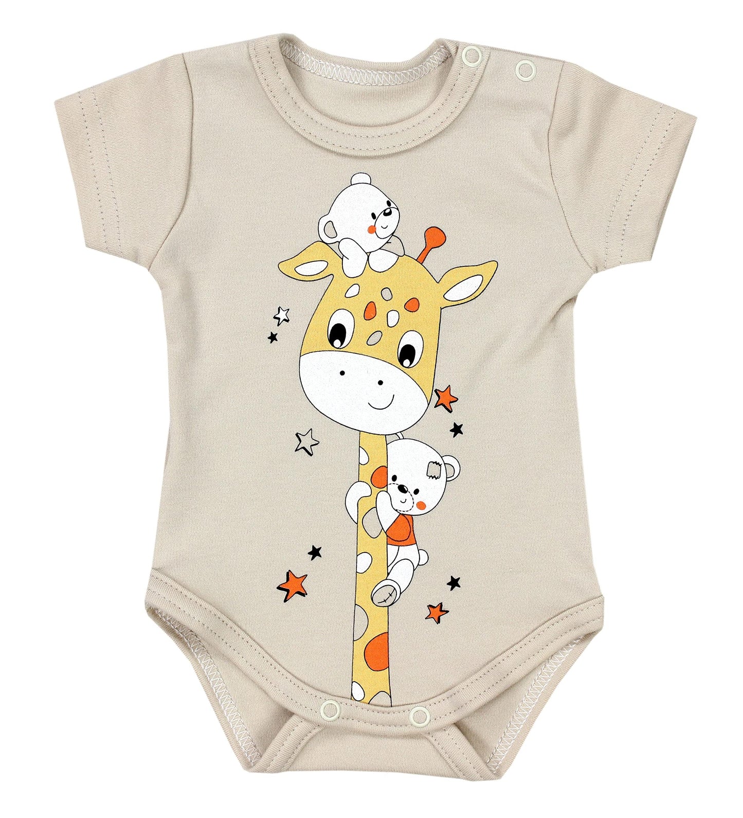 TupTam Baby Body Kurzarm im 5er Pack – Bedruckter Body Baby aus Baumwolle für Jungen und Mädchen