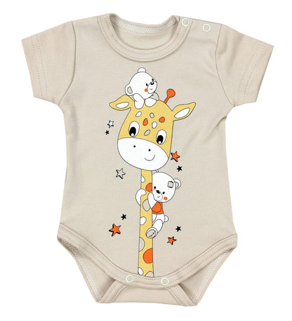 TupTam Baby Body Kurzarm im 5er Pack – Bedruckter Body Baby aus Baumwolle für Jungen und Mädchen