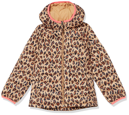 Amazon Essentials Mädchen Leichte, Wasserabweisende, verstaubare Kapuzenjacke