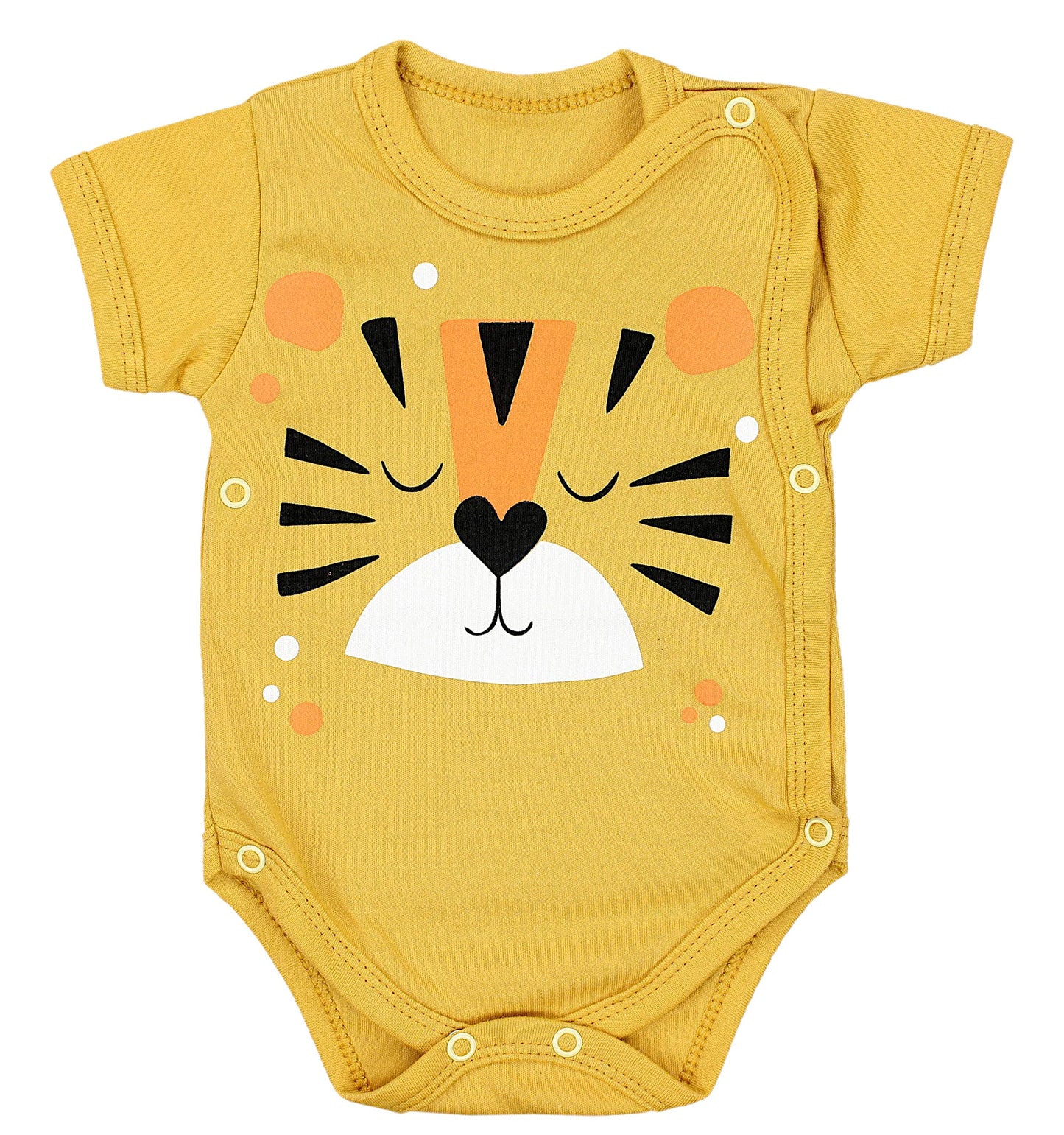TupTam Baby Body Kurzarm Jungen – Wickelbody Kurzarm aus Baumwolle im 5er Set – OEKO-TEX Zertifiziert