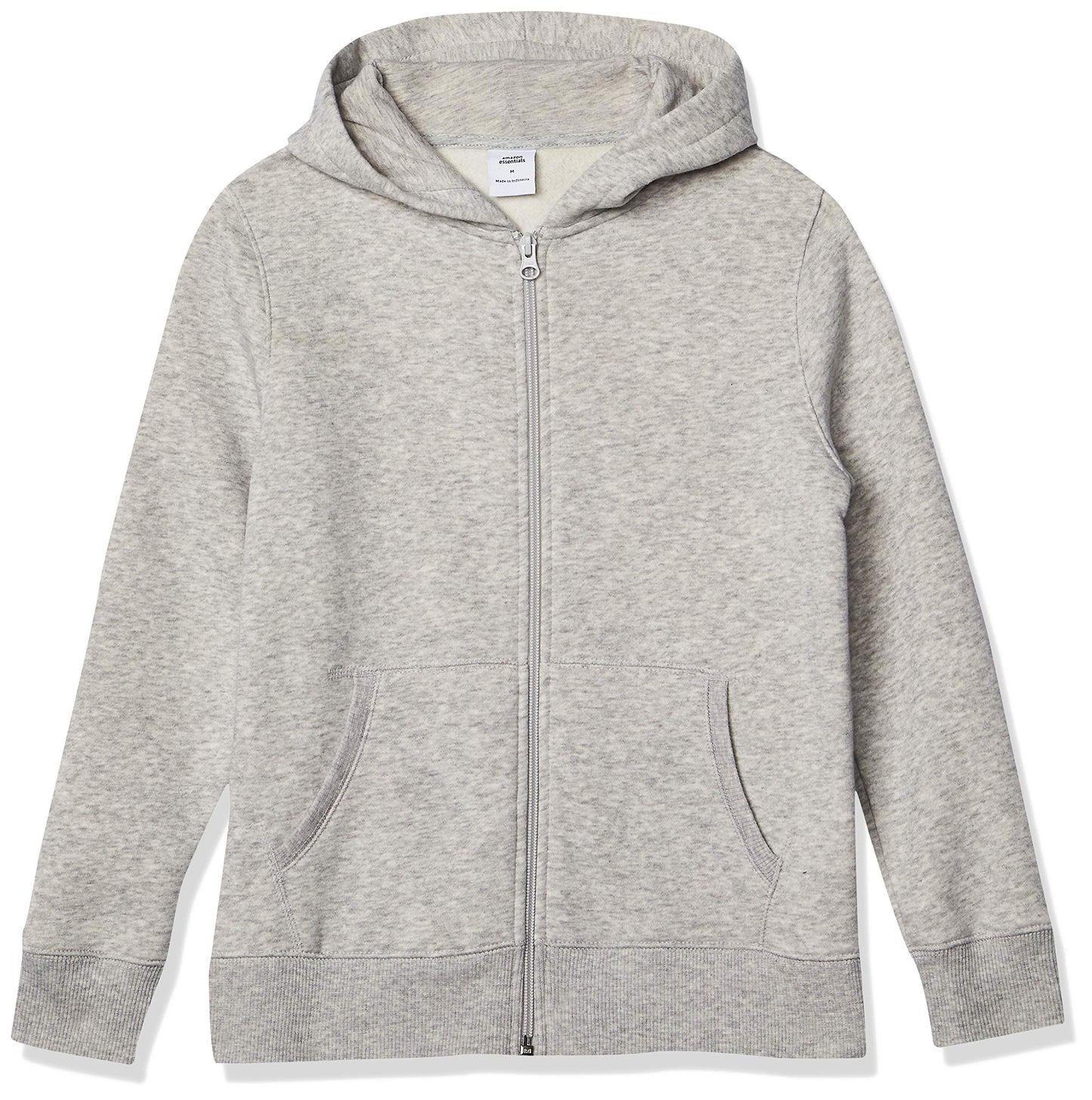 Essentials Boys Fleece Zip Up Hoodie