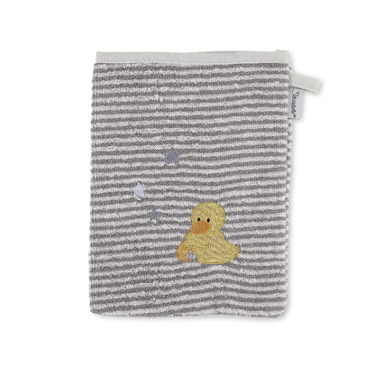 Sterntaler Waschhandschuh Esel Emmi, Größe: 21 x 15 cm, Mittelblau 7202070