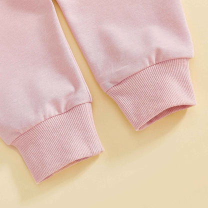 Geagodelia Baby Jungen Mädchen Ostern Outfit Kleidung Osterhase Babykleidung Set Sweatshirt Langarmshirt + Hose Neugeborene Kleinkinder Weiche Babyset My First Easter