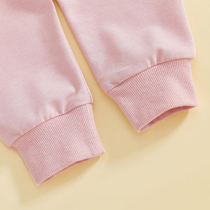 Geagodelia Baby Jungen Mädchen Ostern Outfit Kleidung Osterhase Babykleidung Set Sweatshirt Langarmshirt + Hose Neugeborene Kleinkinder Weiche Babyset My First Easter